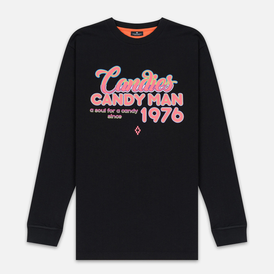 Мужской лонгслив Marcelo Burlon Candyman Over Black/Multicolor