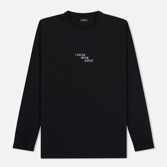 Мужской лонгслив Marcelo Burlon Ghost House Over Black/Beige