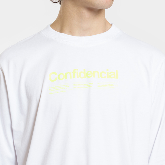 Мужской лонгслив Marcelo Burlon Lettering White/Multicolor