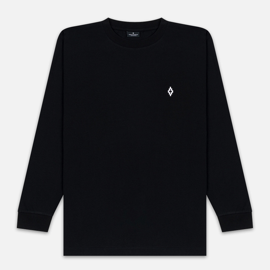 Мужской лонгслив Marcelo Burlon Logo Black/White