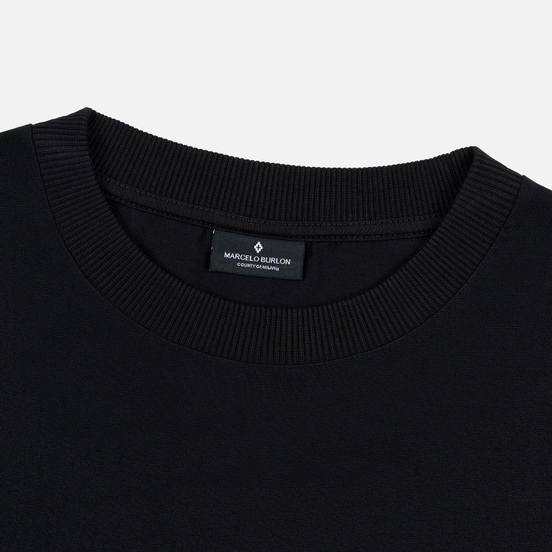 Мужской лонгслив Marcelo Burlon Logo Black/White