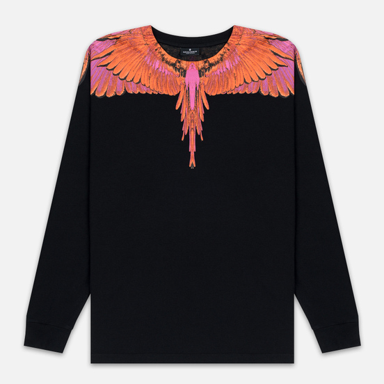 Мужской лонгслив Marcelo Burlon Red Wings Black/Red