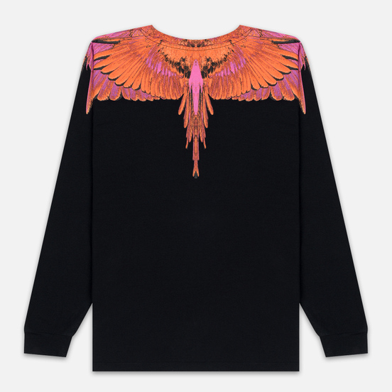 Мужской лонгслив Marcelo Burlon Red Wings Black/Red
