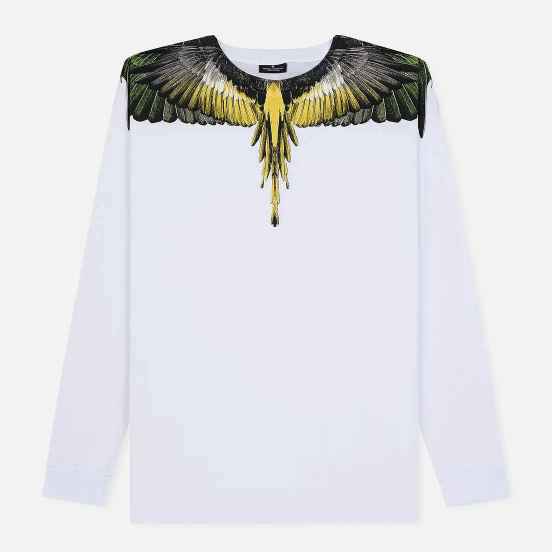 Marcelo Burlon Мужской лонгслив Yellow Wings