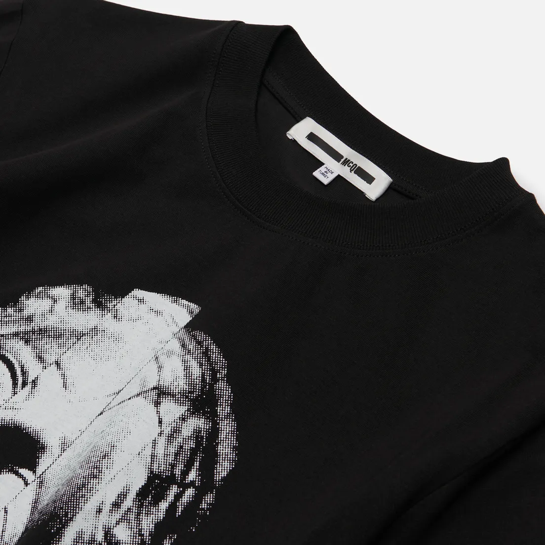 McQ Alexander McQueen Мужской лонгслив Crew Neck The Noise Club