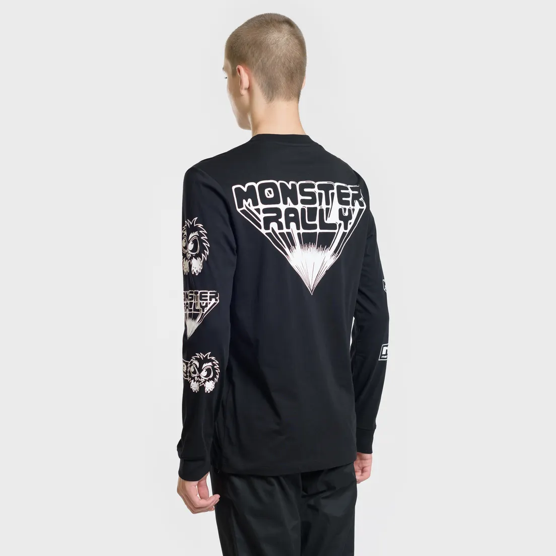 McQ Alexander McQueen Мужской лонгслив Monster Rally Crew Neck