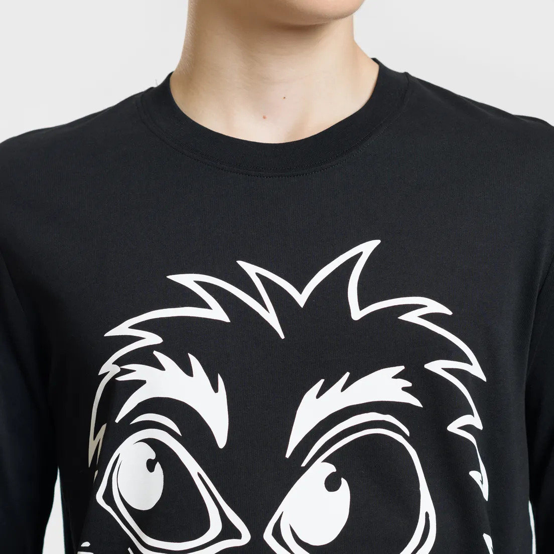 McQ Alexander McQueen Мужской лонгслив Monster Rally Crew Neck