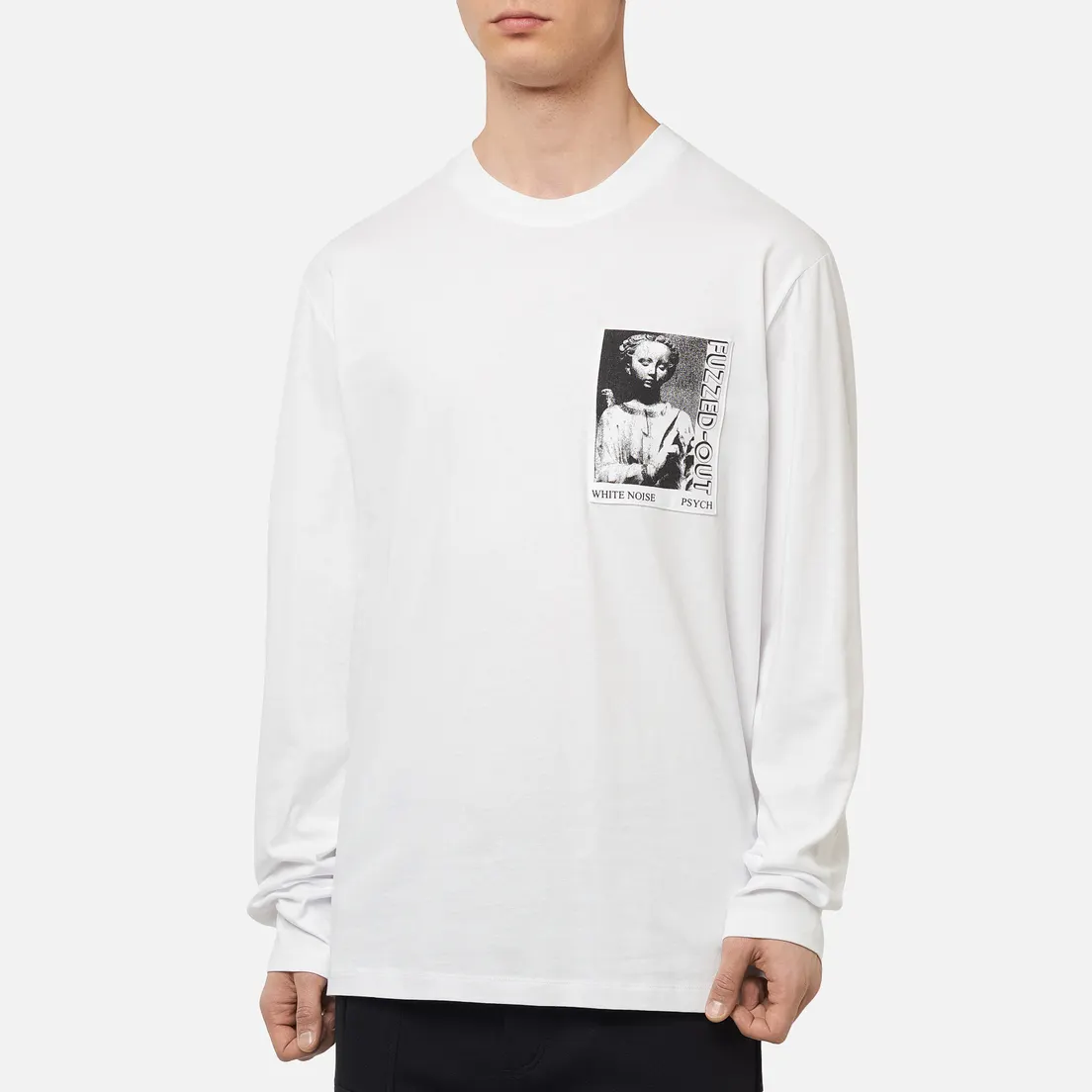 McQ Alexander McQueen Мужской лонгслив Superbig Frentic