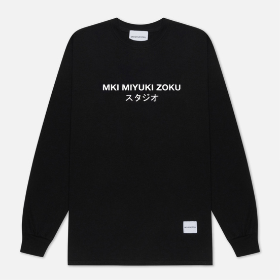 Мужской лонгслив MKI Miyuki-Zoku Classic Logo Long Sleeve Black