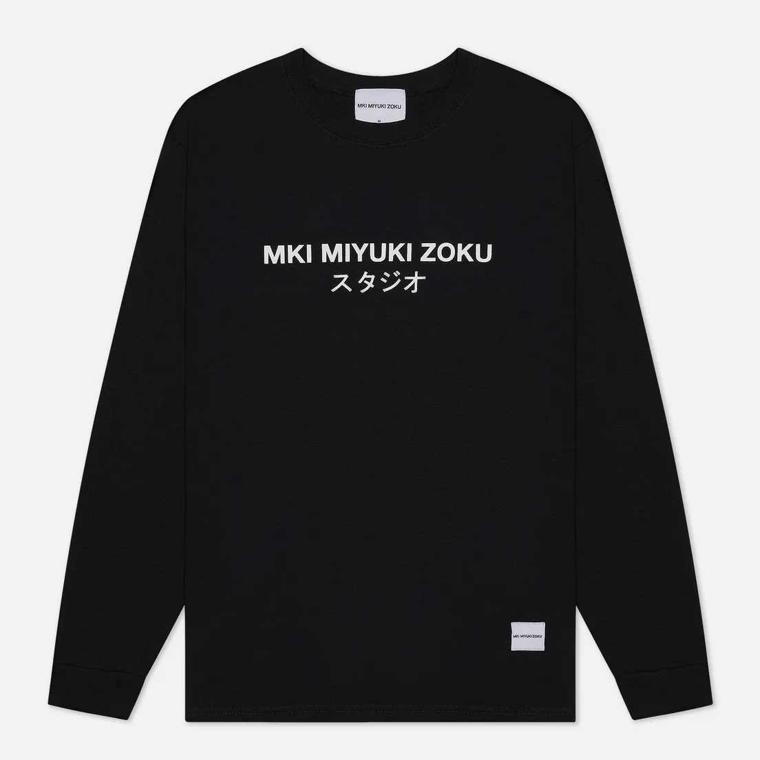 MKI Miyuki-Zoku Мужской лонгслив Studio Classic Logo