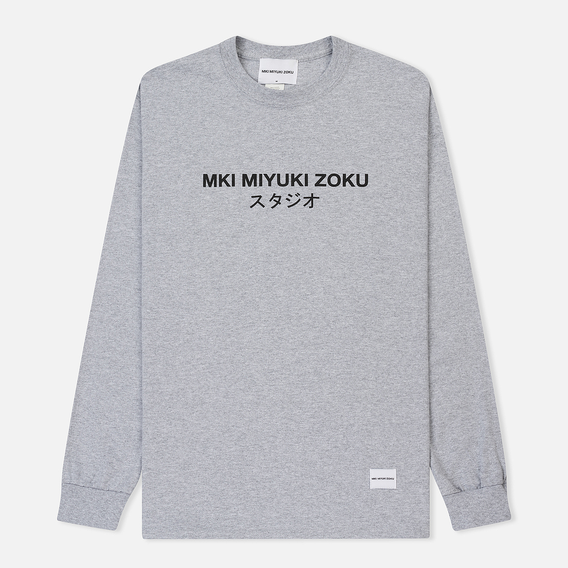 MKI Miyuki-Zoku Мужской лонгслив Studio Classic Logo