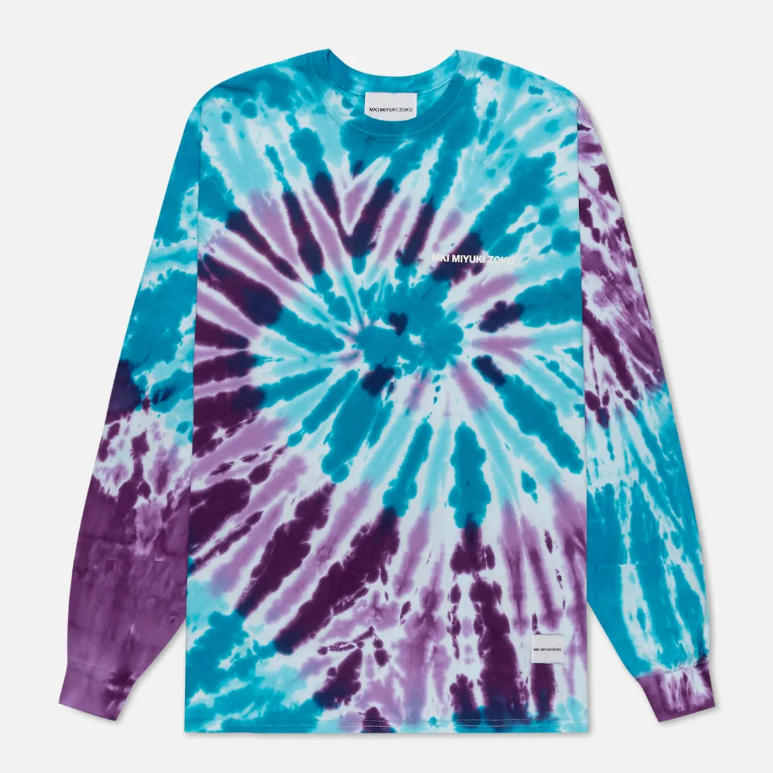 MKI Miyuki-Zoku Мужской лонгслив Tie Dye