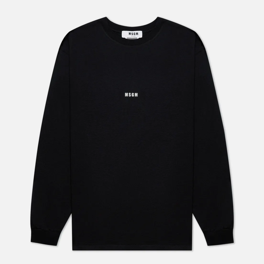MSGM Мужской лонгслив Micro Logo