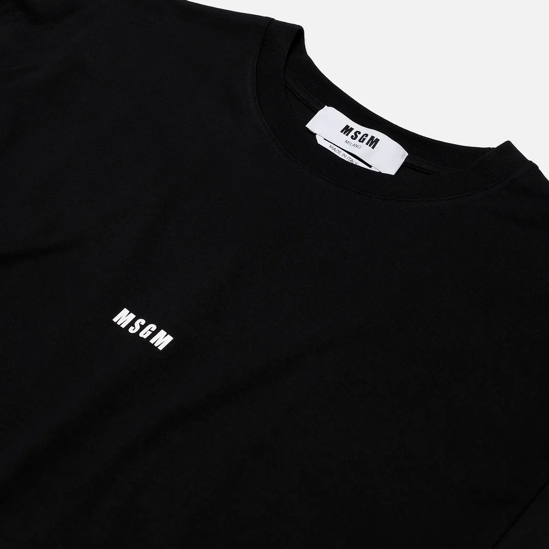 MSGM Мужской лонгслив Micro Logo