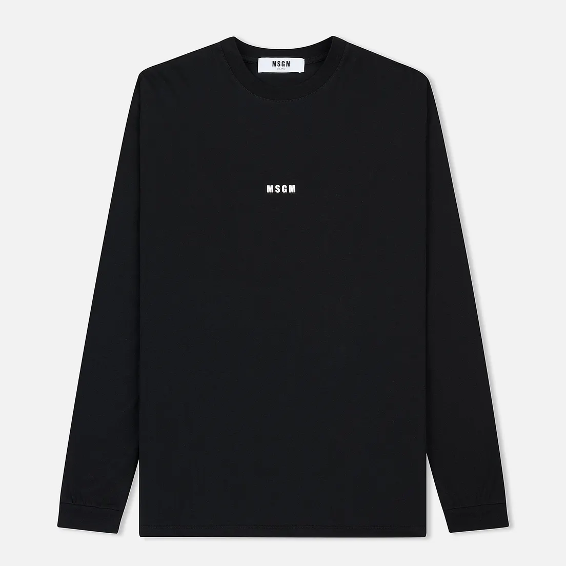 MSGM Мужской лонгслив Micro Logo Print MSGM