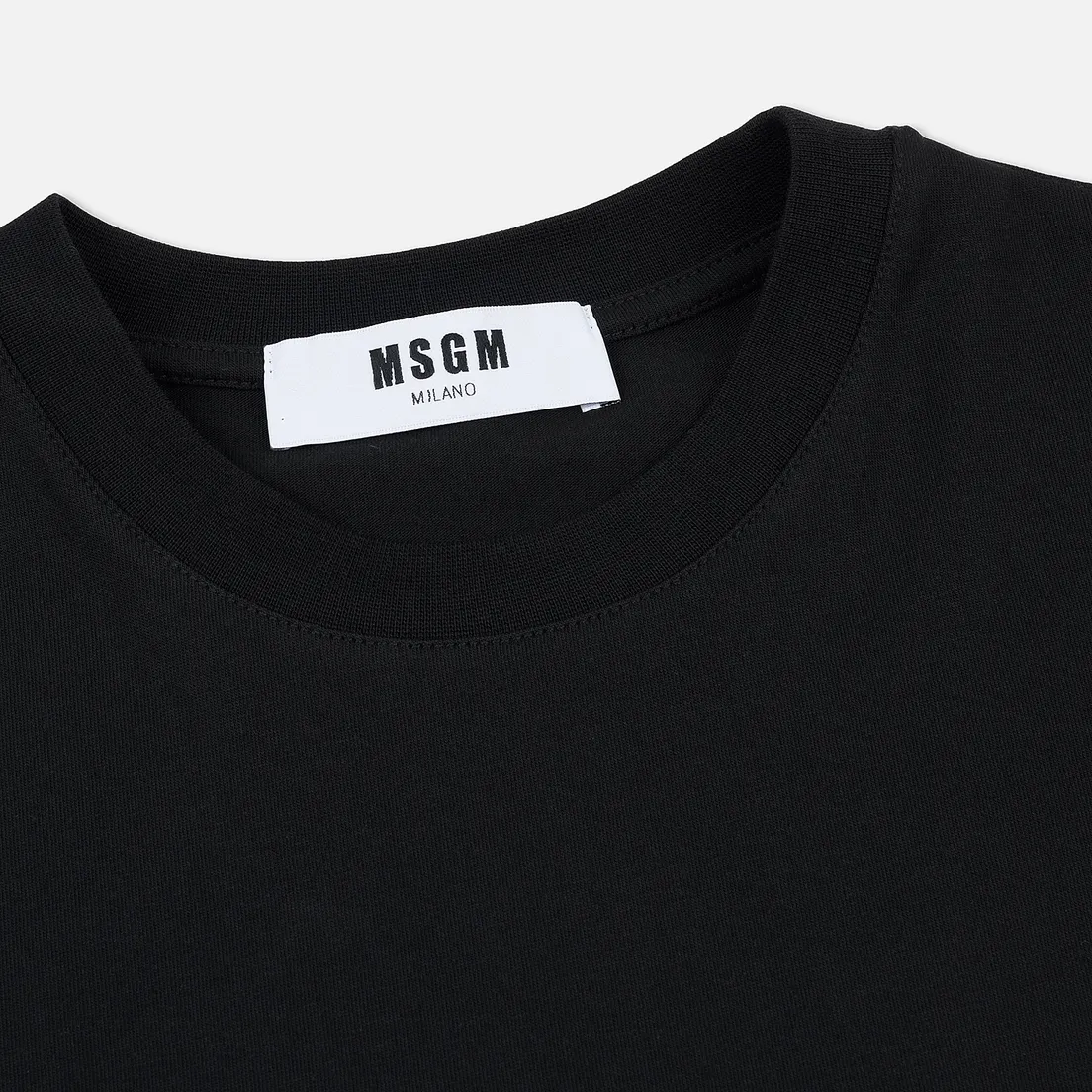 MSGM Мужской лонгслив Micro Logo Print MSGM