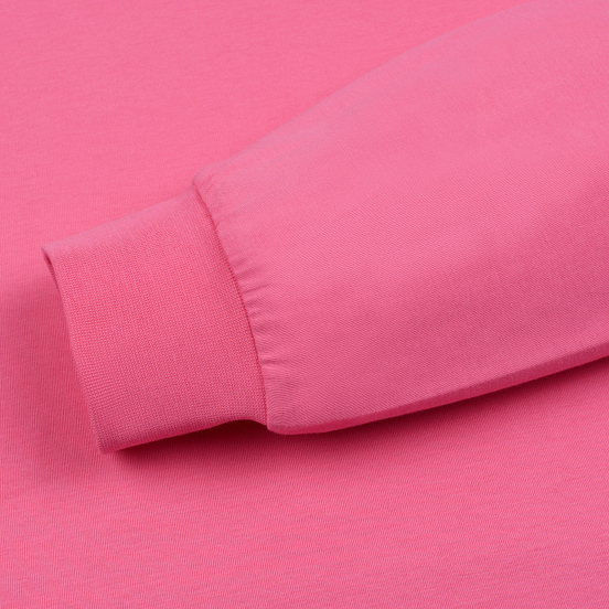 Мужской лонгслив MSGM Micro Logo Print MSGM Fuchsia