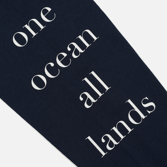 Мужской лонгслив Nanamica Nanamican Graphic Navy