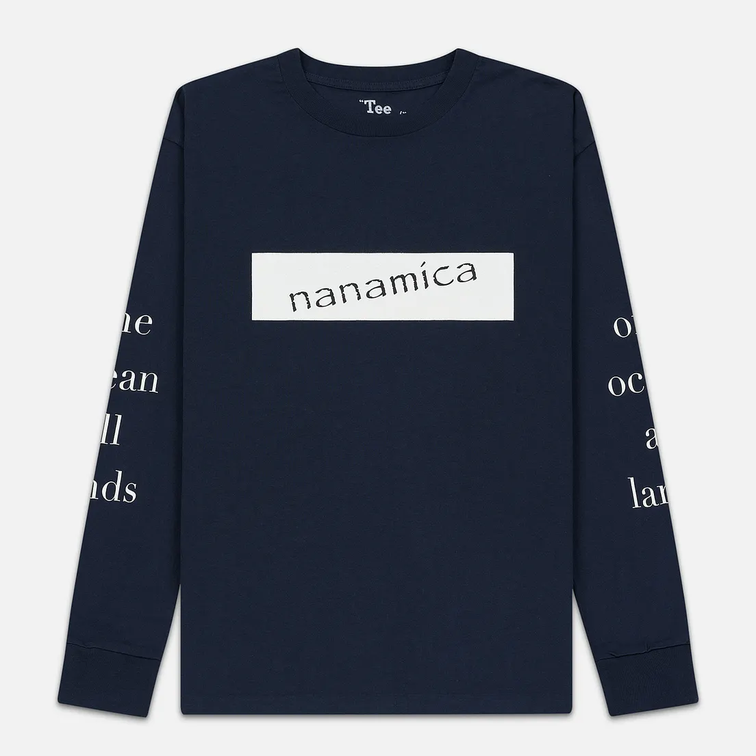 Nanamica Мужской лонгслив Nanamican Graphic