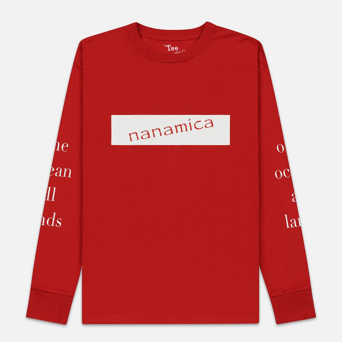 Nanamica Мужской лонгслив Nanamican Graphic
