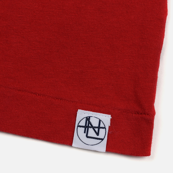 Мужской лонгслив Nanamica Nanamican Graphic Red