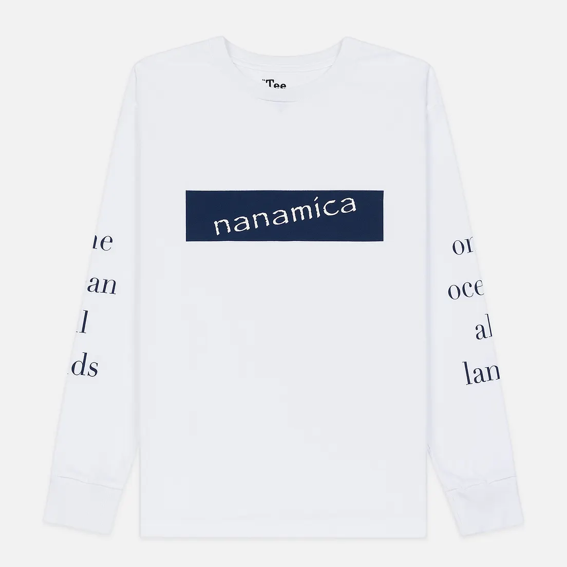 Nanamica Мужской лонгслив Nanamican Graphic