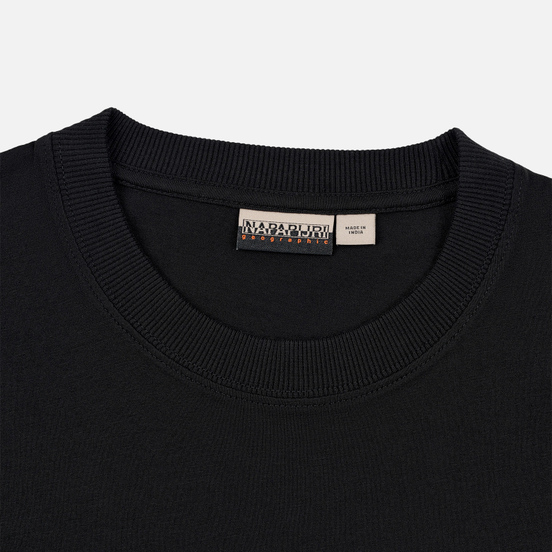 Мужской лонгслив Napapijri Serber Black