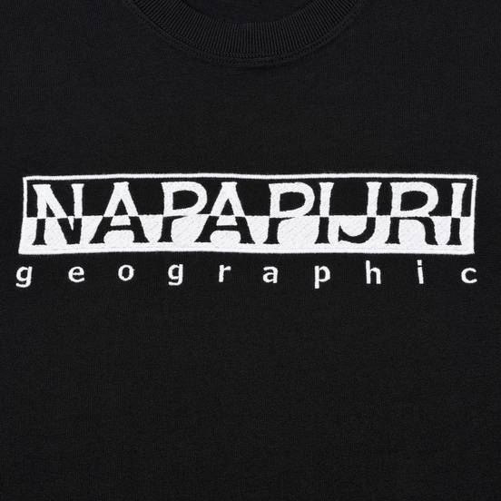 Мужской лонгслив Napapijri Serber Black