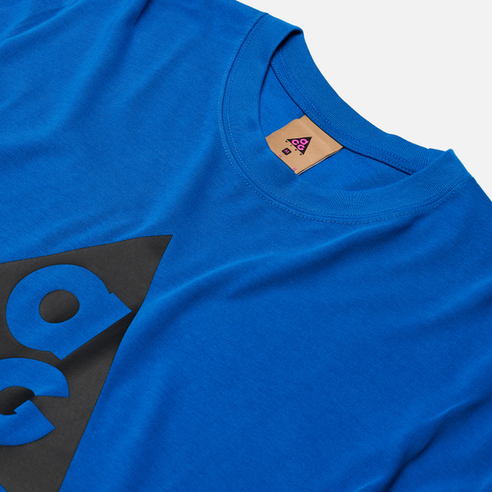 Мужской лонгслив Nike ACG LS Logo Imperial Blue/Black
