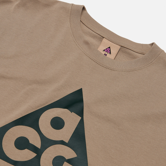 Мужской лонгслив Nike ACG LS Logo Khaki/Cargo Khaki