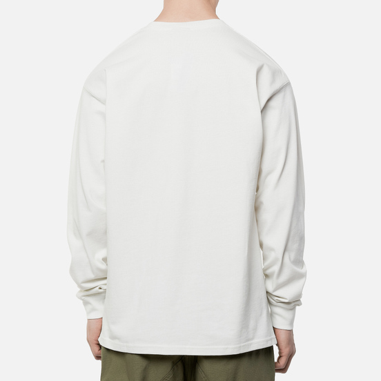 Мужской лонгслив Nike ACG LS Logo Summit White/Habanero Red