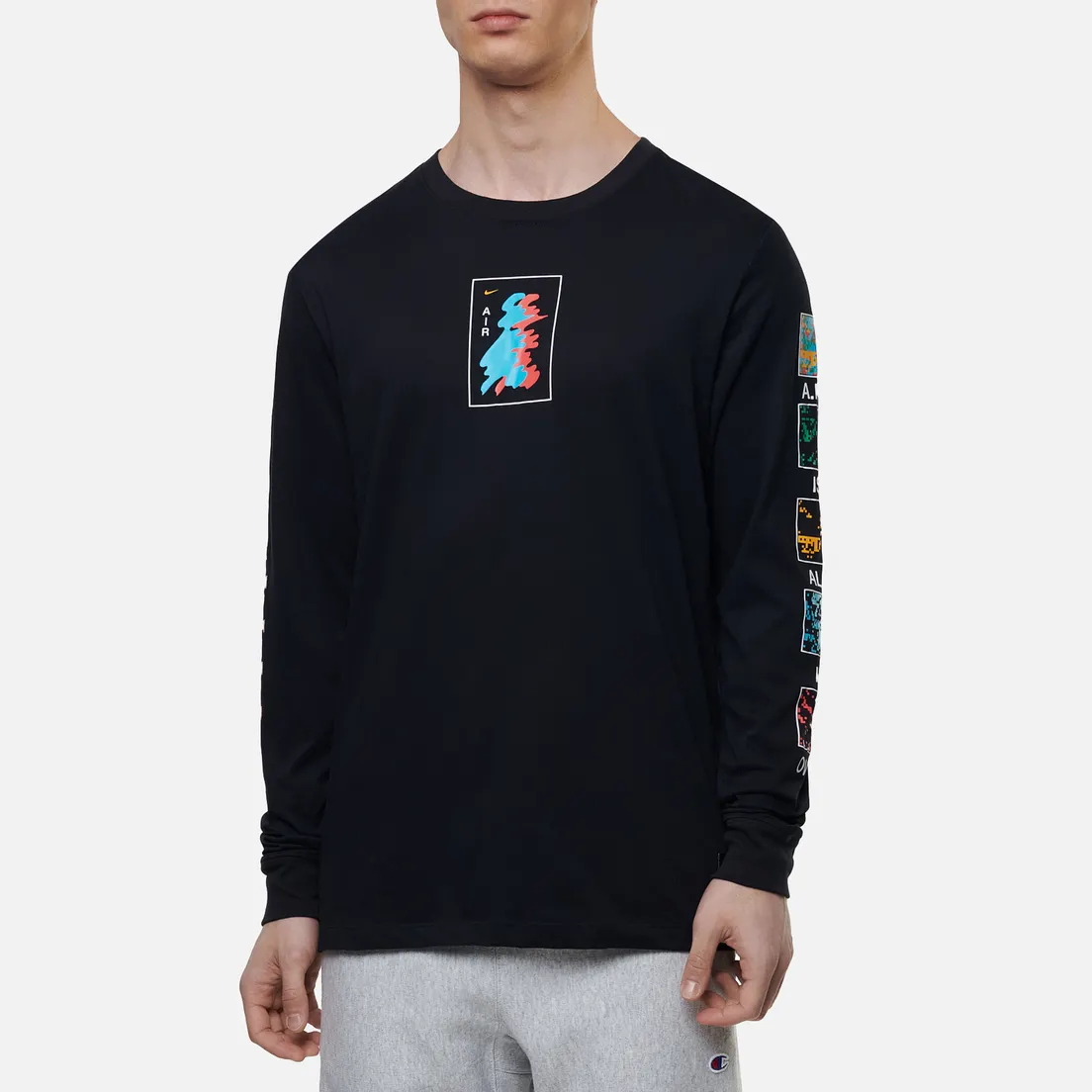 Nike Мужской лонгслив Dri-Fit A.I.R. A Savag