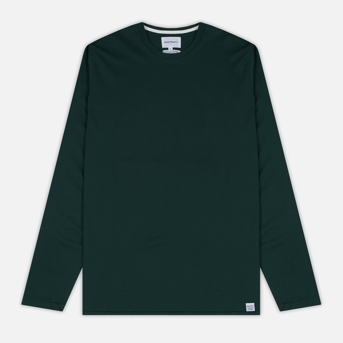 Norse Projects Мужской лонгслив Esben Blind Stitch LS