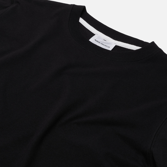 Мужской лонгслив Norse Projects Niels Standard Black