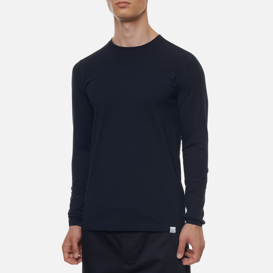Мужской лонгслив Norse Projects Niels Standard Dark Navy