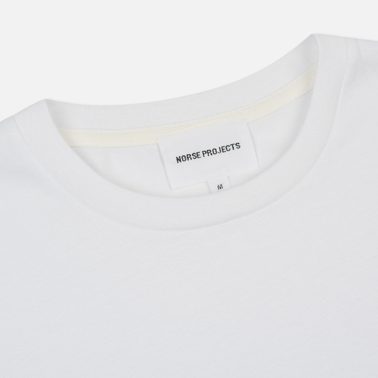 Мужской лонгслив Norse Projects Niels Standard White