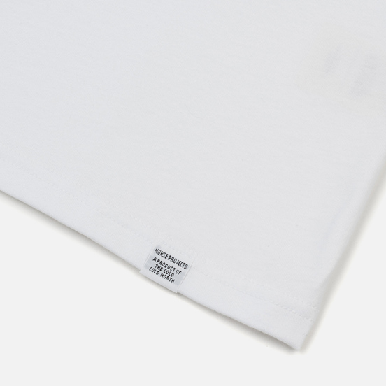 Мужской лонгслив Norse Projects Niels Standard White
