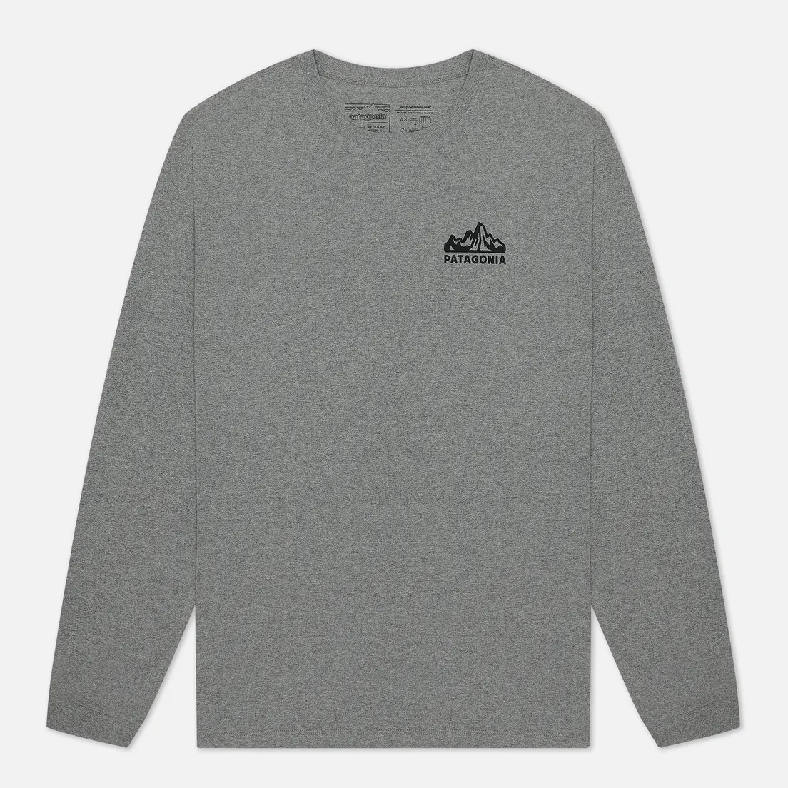 Patagonia Мужской лонгслив Fitz Roy Horizons Logo