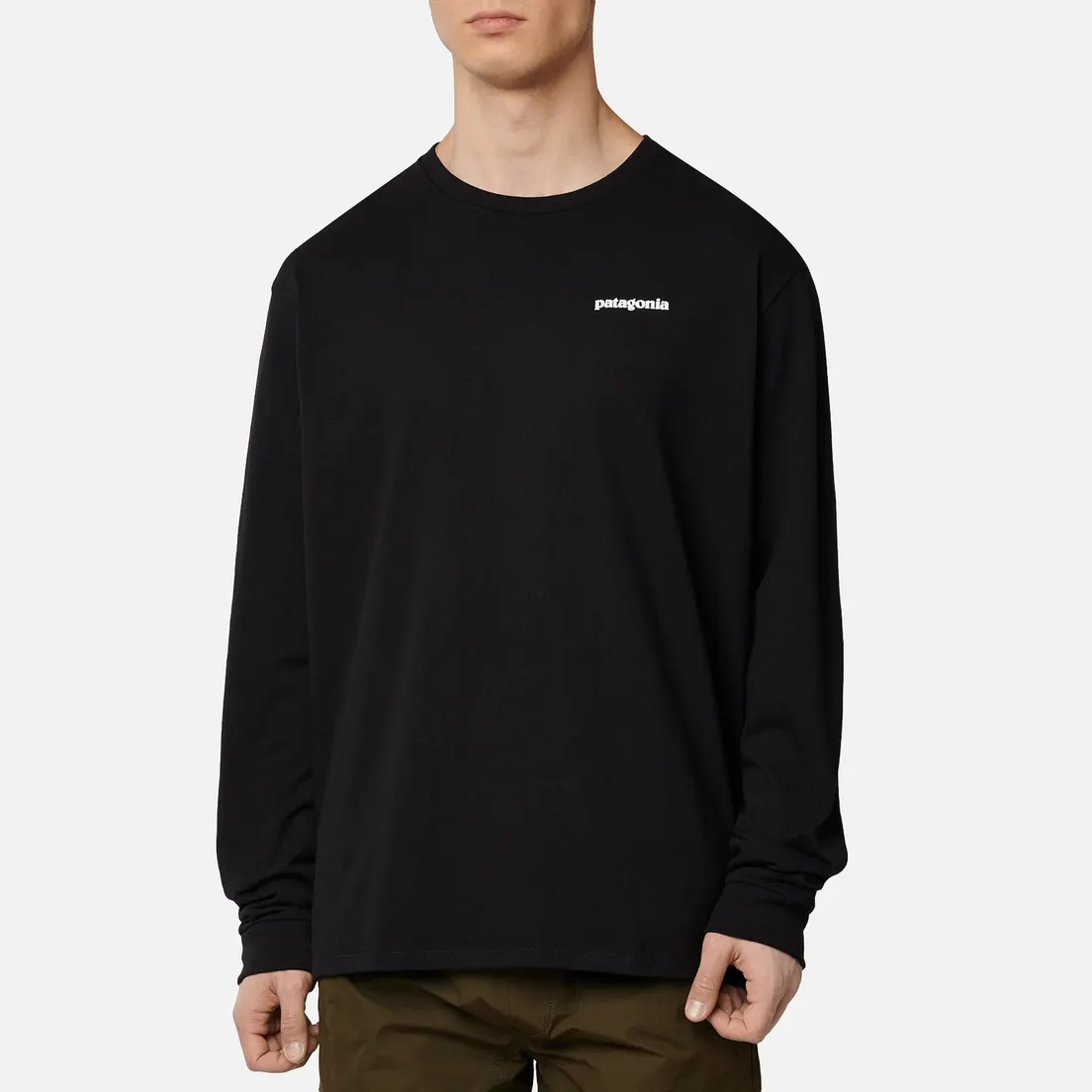 Patagonia Мужской лонгслив P-6 Logo Responsibili-Tee