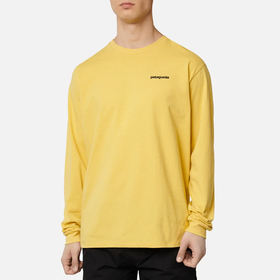 Patagonia Мужской лонгслив P-6 Logo Responsibili-Tee