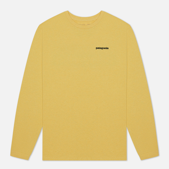 Мужской лонгслив Patagonia LS P-6 Logo Surfboard Yellow