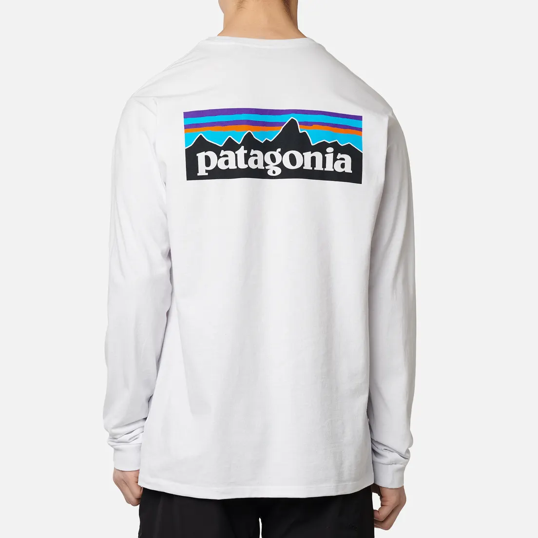 Patagonia Мужской лонгслив P-6 Logo Responsibili-Tee