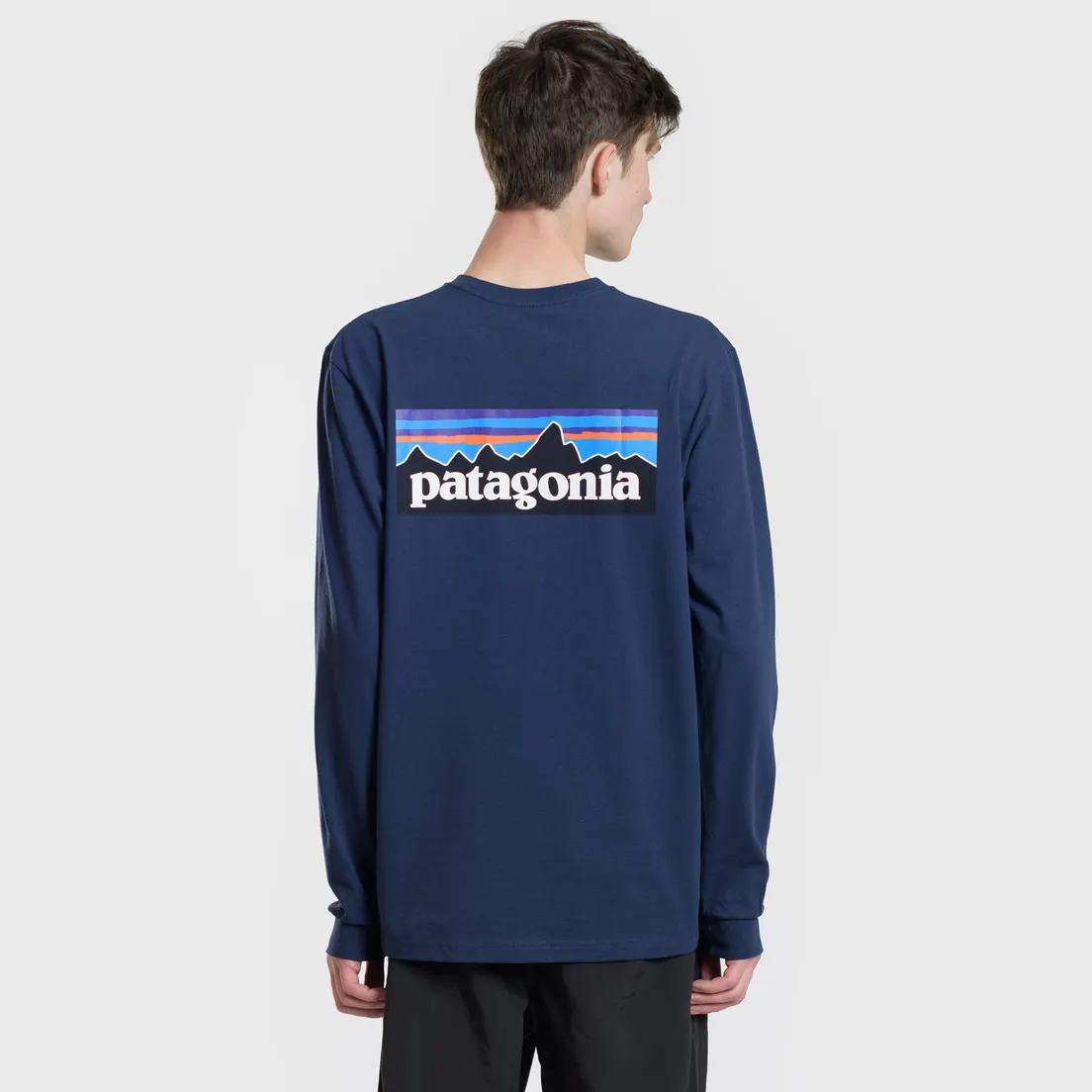 Patagonia Мужской лонгслив P-6 Logo