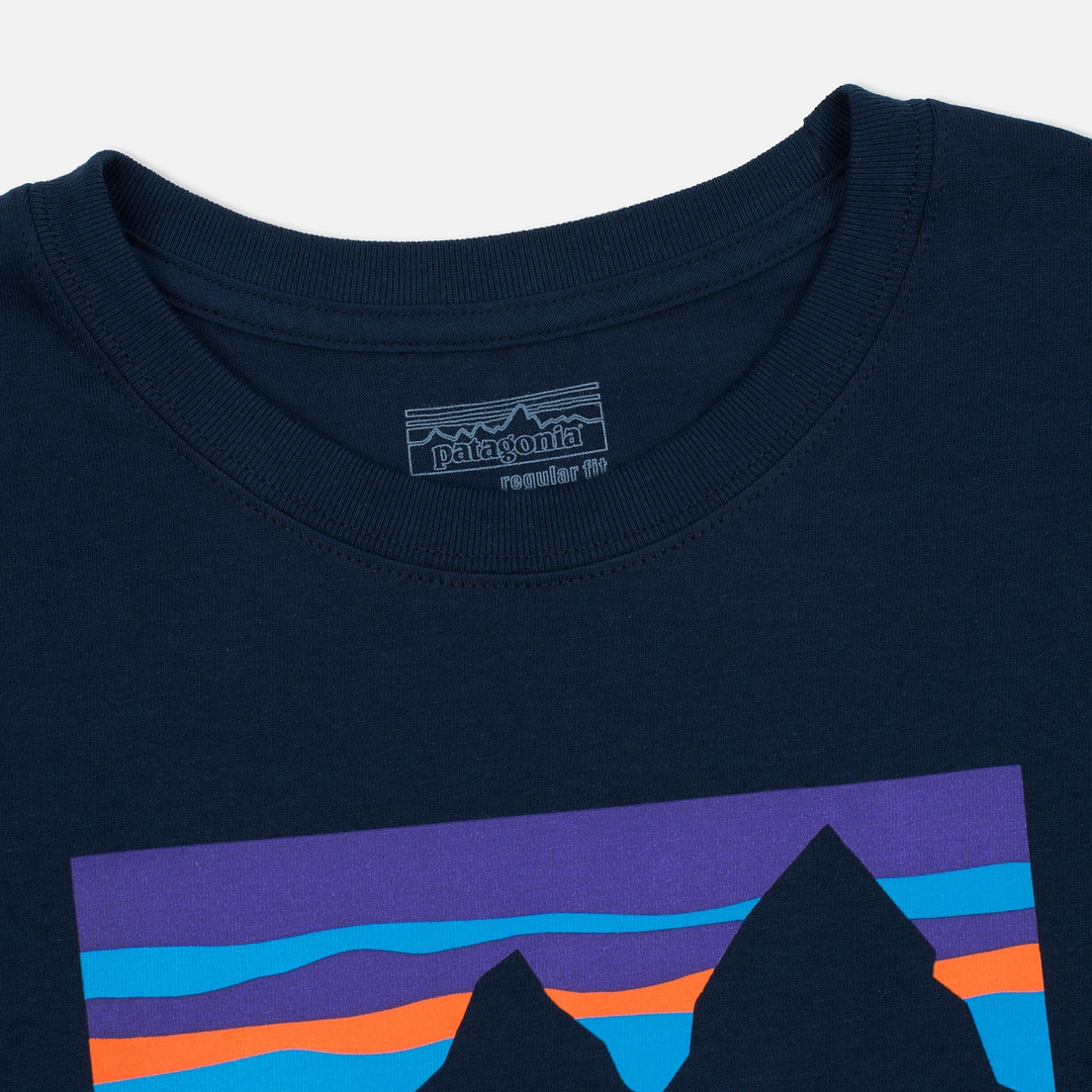 Patagonia Мужской лонгслив Shop Sticker Cotton
