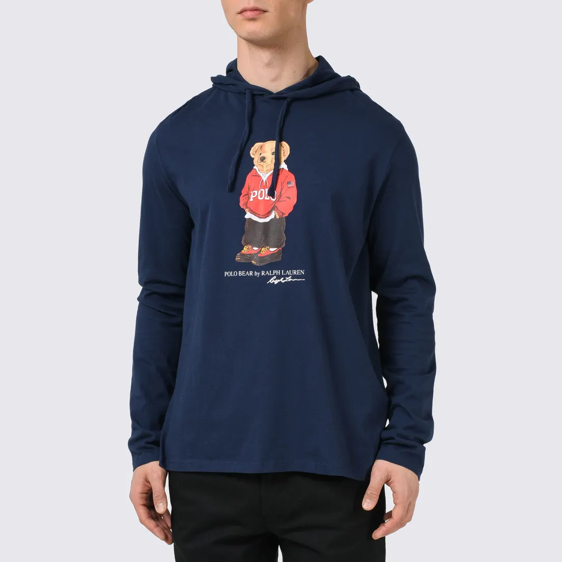 Polo Ralph Lauren Мужской лонгслив Bear Hiking Boots