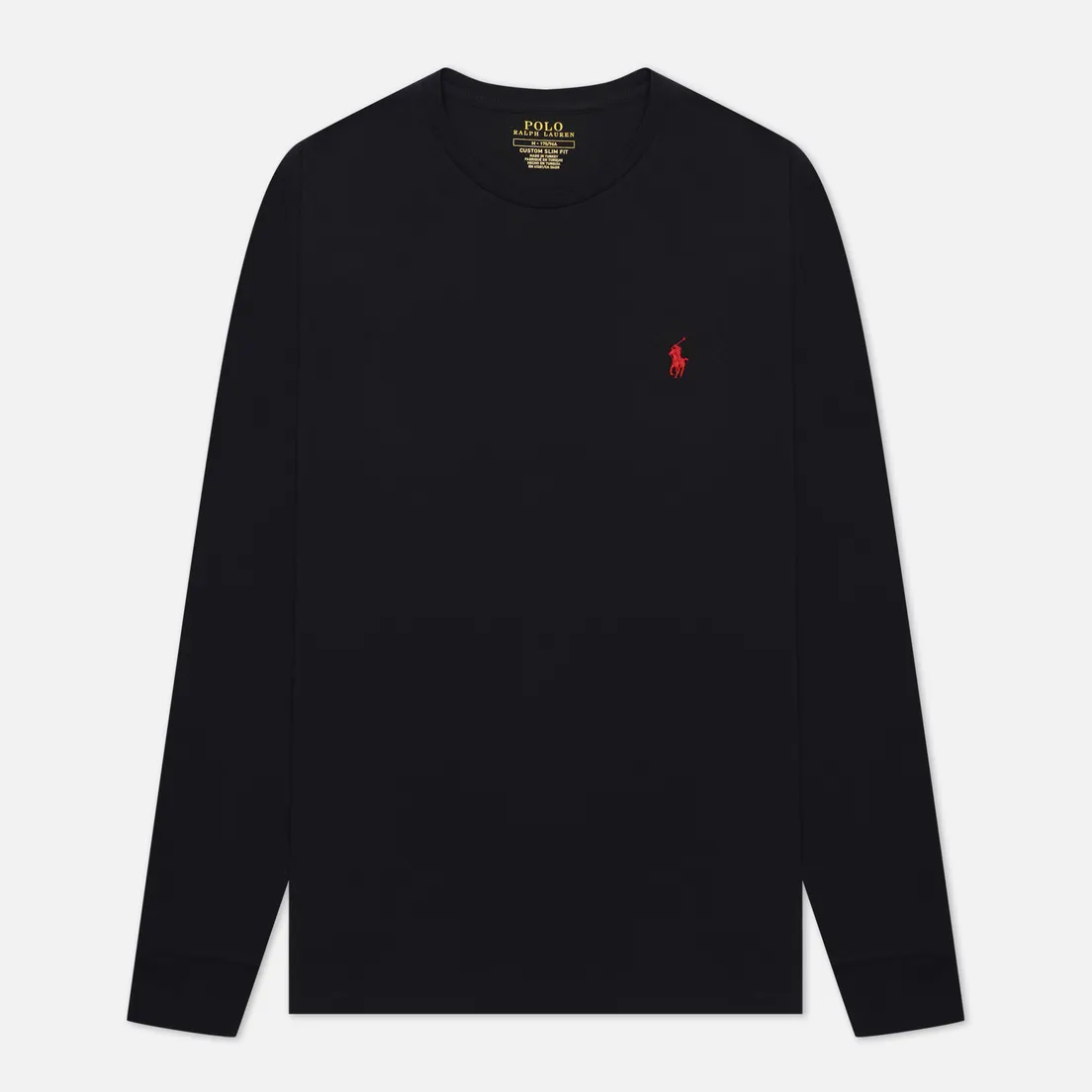 Polo Ralph Lauren Мужской лонгслив Custom Fit Embroidered Pony