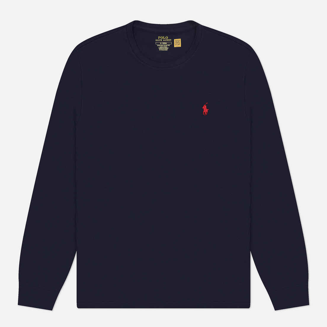Polo Ralph Lauren Мужской лонгслив Custom Fit Embroidered Pony