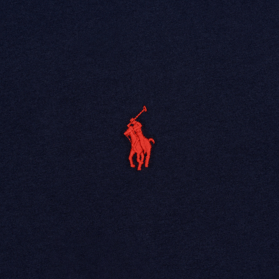 Мужской лонгслив Polo Ralph Lauren Custom Fit Embroidered Pony Ink