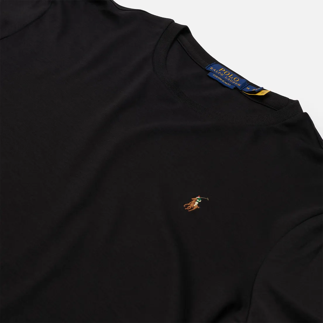 Polo Ralph Lauren Мужской лонгслив Custom Slim Fit Interlock