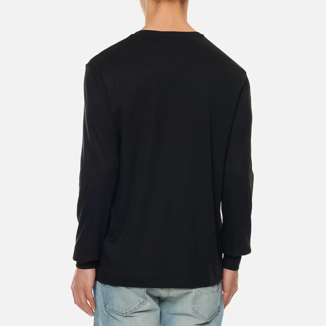 Polo Ralph Lauren Мужской лонгслив Custom Slim Fit Interlock